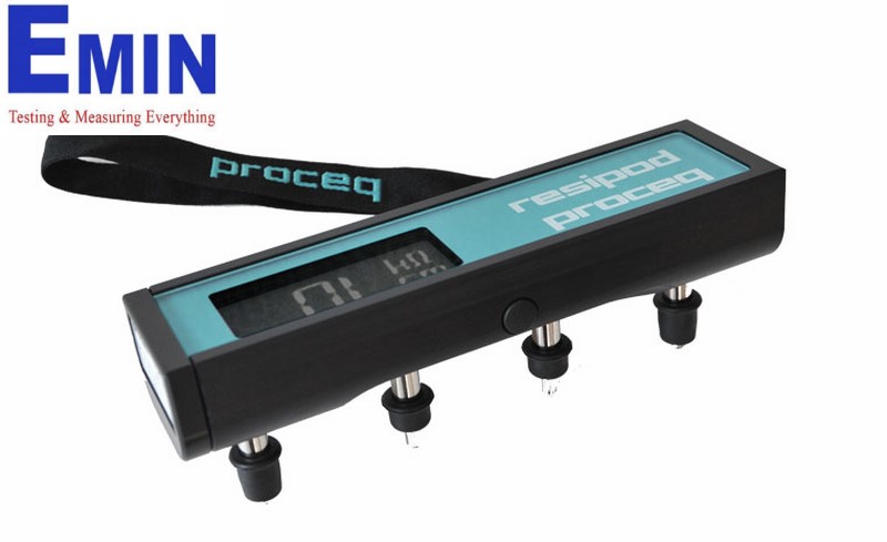 混凝土表面電阻率測量儀應用示意