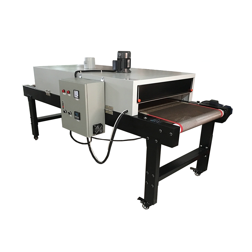 Industrial infrared drying equipment used for conveyor-based heating and curing