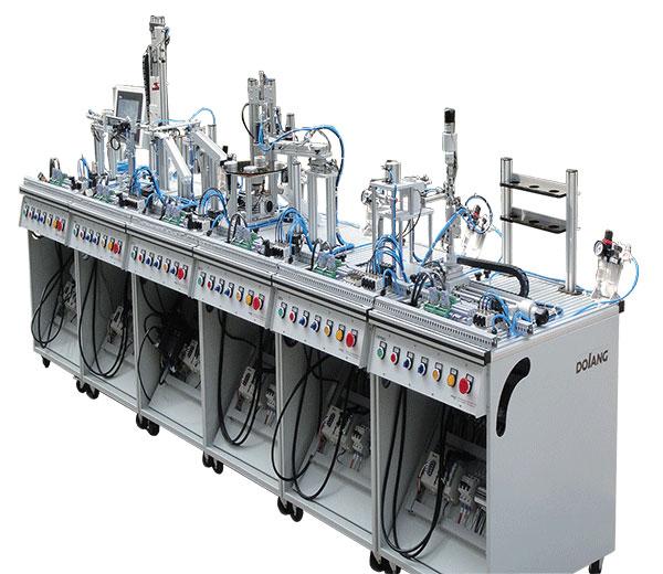 模組化柔性製造系統培訓設備示意