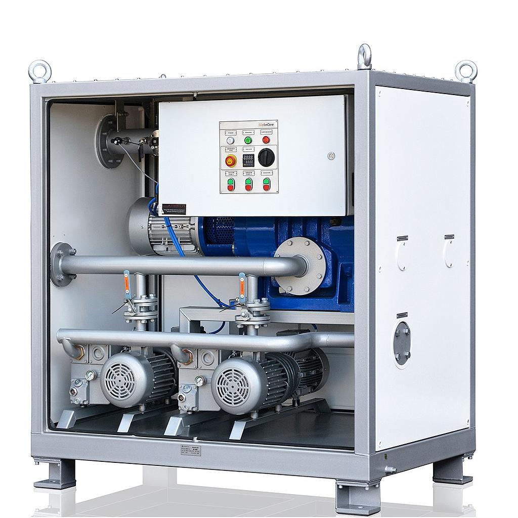 礦物油加工設備與油品處理相關裝置示意