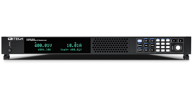 회생형 DC 전자 부하 장비 예시