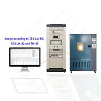 Hệ thống kiểm tra tuối thọ, già hóa đèn, led