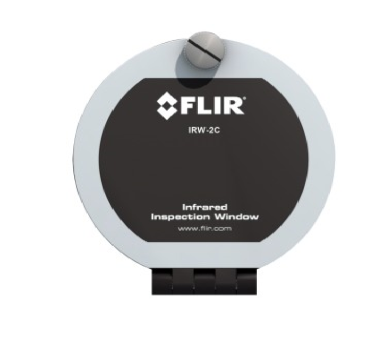 工業電氣設備上使用的紅外線窗與檢測應用示意