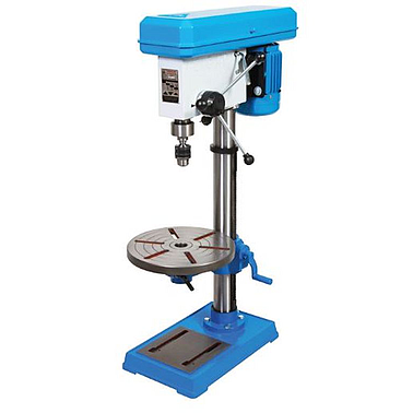 Hình minh họa máy khoan bàn trong môi trường xưởng cơ khí