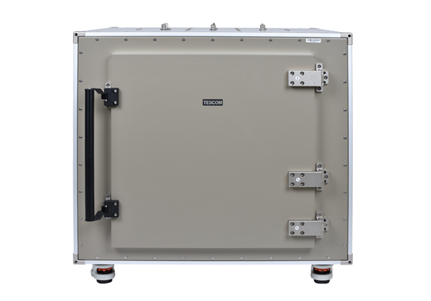 무선 기기 테스트에 사용하는 차폐 박스 예시