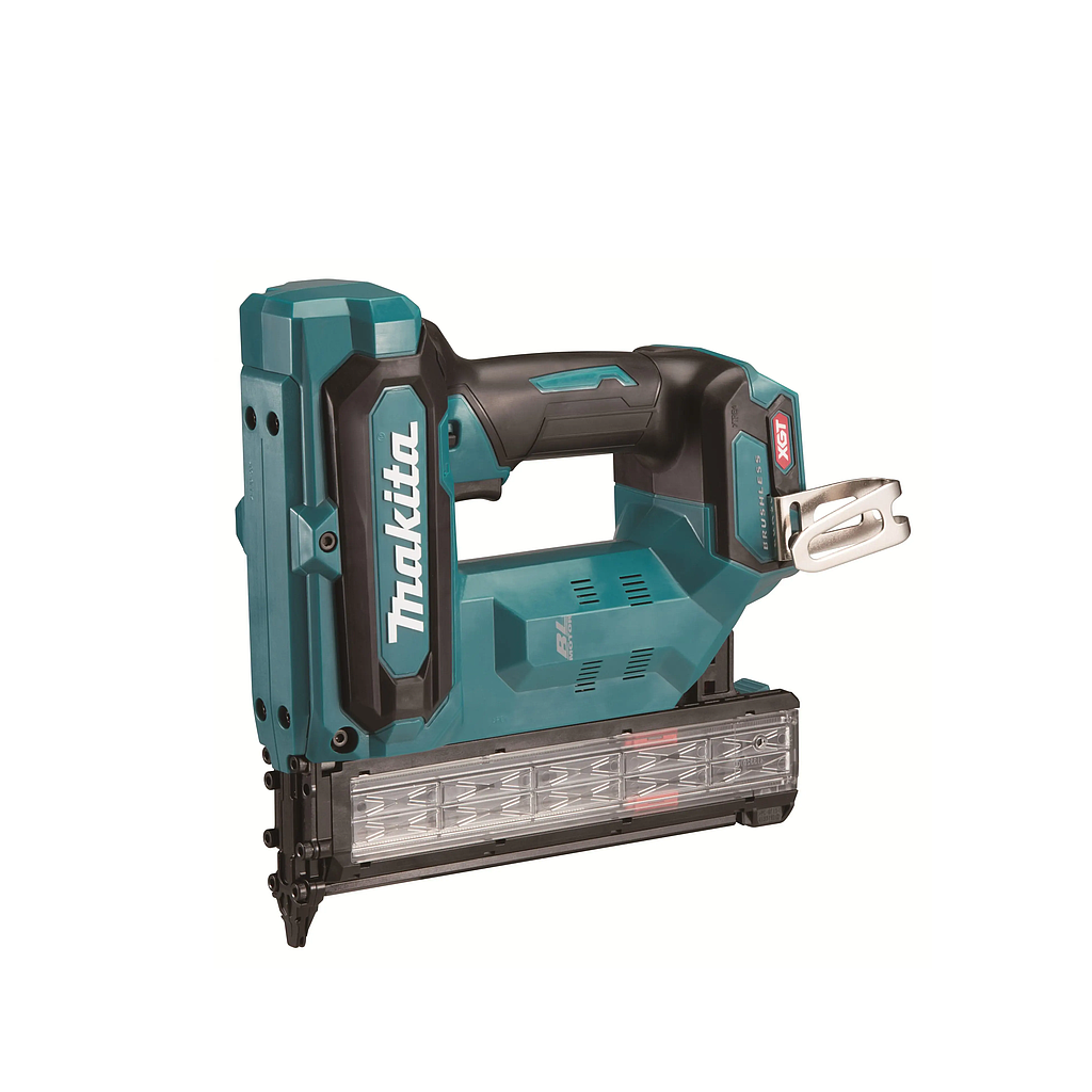 現場作業で使用される電池式ネイルガンのイメージ