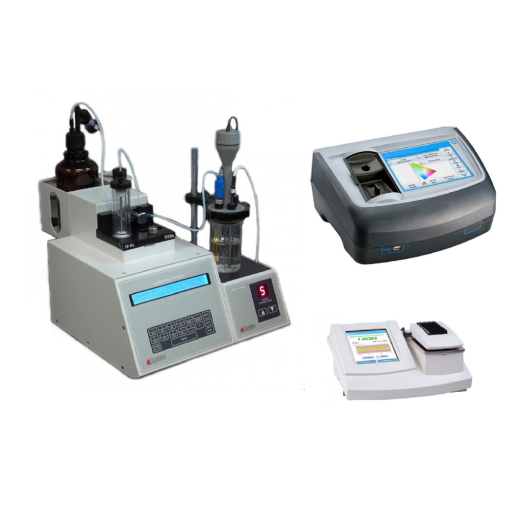 油品測試與處理相關工業設備示意