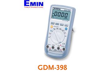 Đánh giá kỹ thuật đồng hồ vạn năng GW INSTEK GDM-398